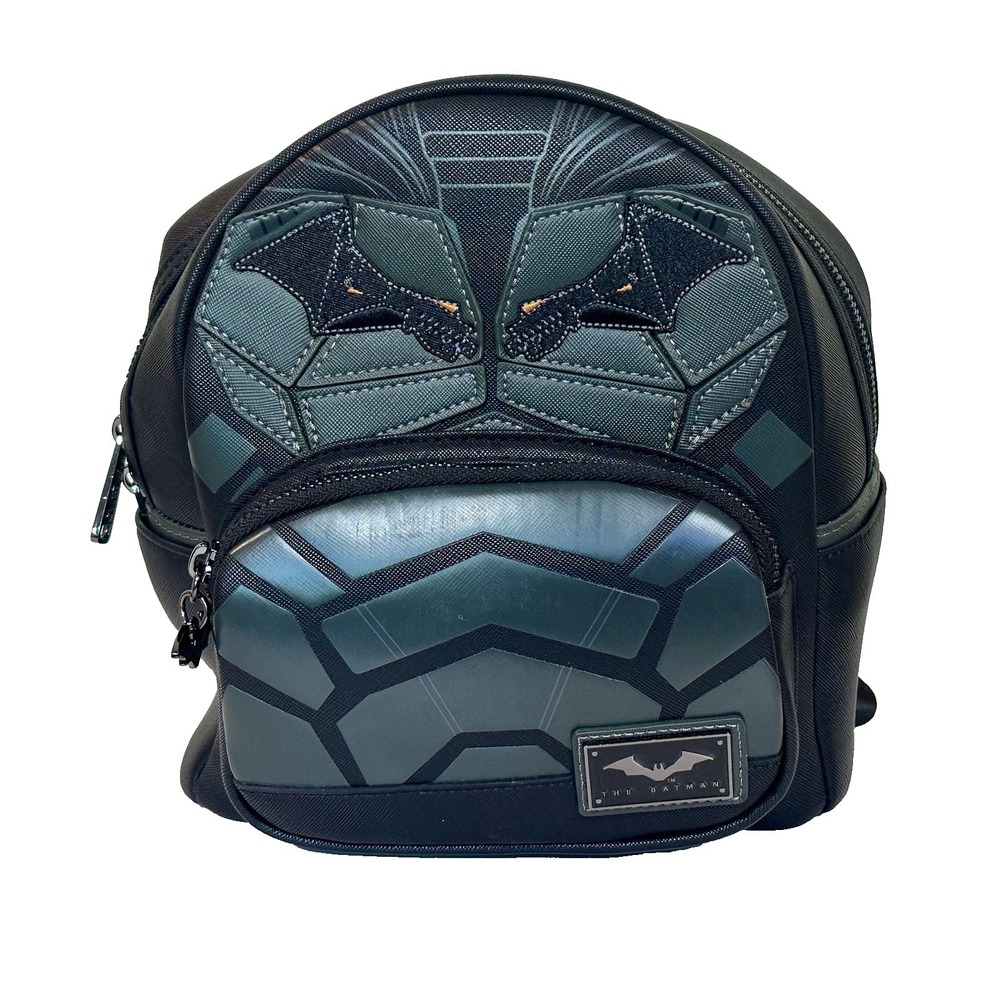 Loungefly The Batman Black Armor Mini Backpack DC Comics